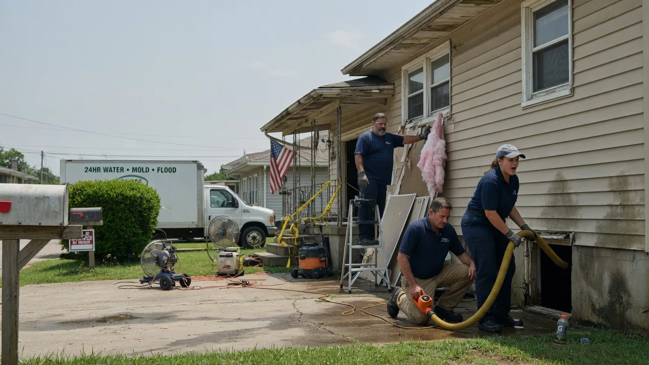 Water Damage Repair in Van Voorhis, PA near me